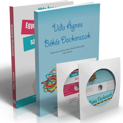 Vida Ágnes Békés Dackorszak + Egyéniség Születik könyvcsomag CD mellékletekkel